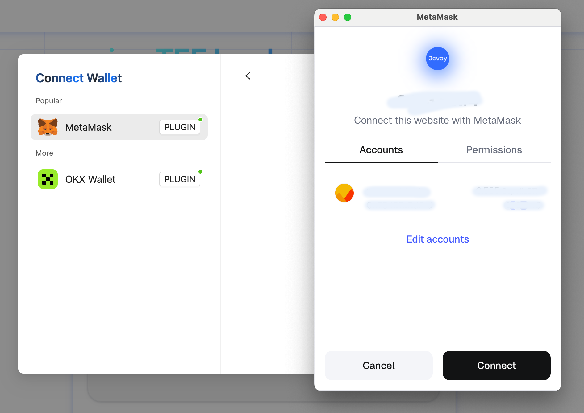 Connect Wallet Button