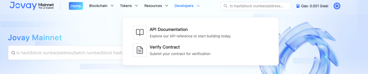 Verify Contract Nav
