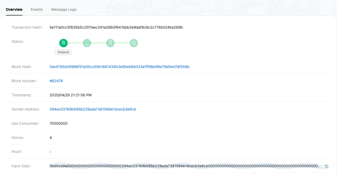 withdraw transaction